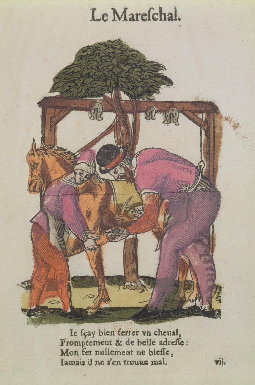 Smeden (färggravyr) av Jean Leclerc
