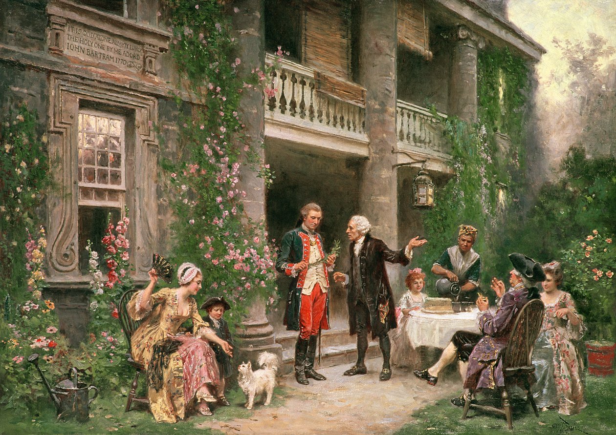 George Washington besökte Bartram