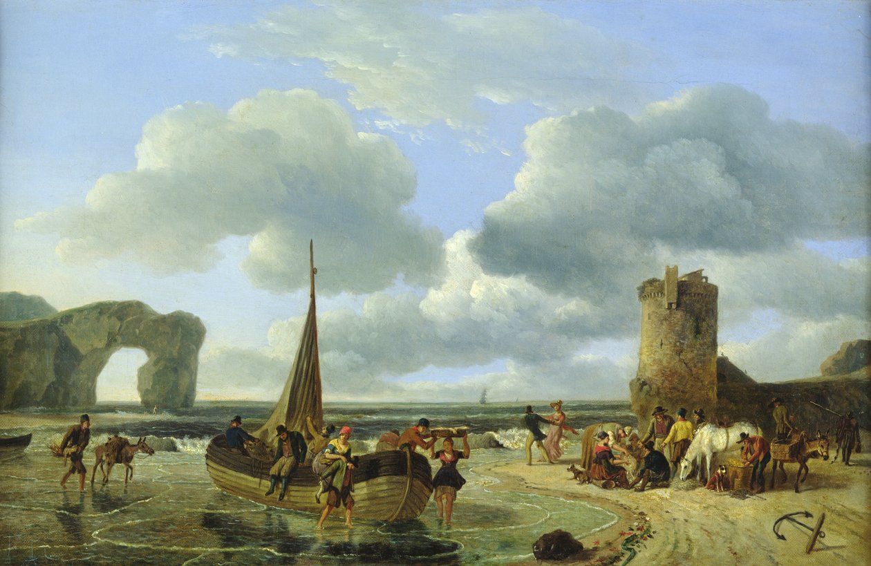 Kustscen av Jean Louis De Marne