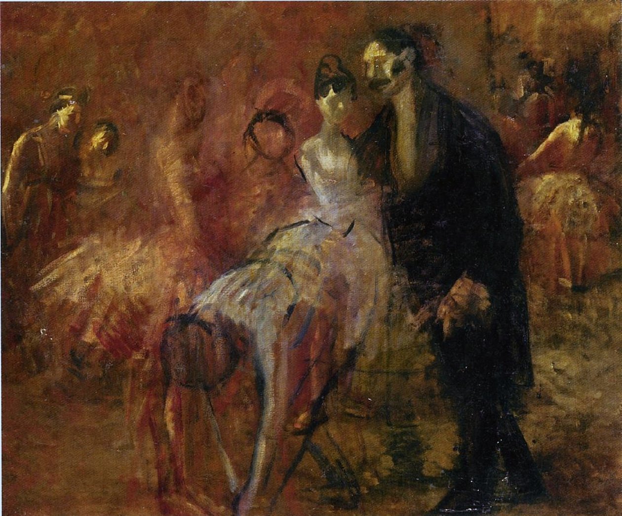 Bakom kulisserna av Jean Louis Forain