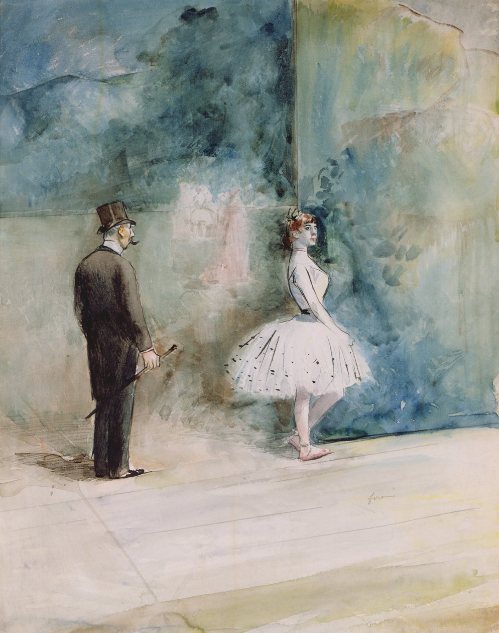 Dansaren, 1890 av Jean Louis Forain