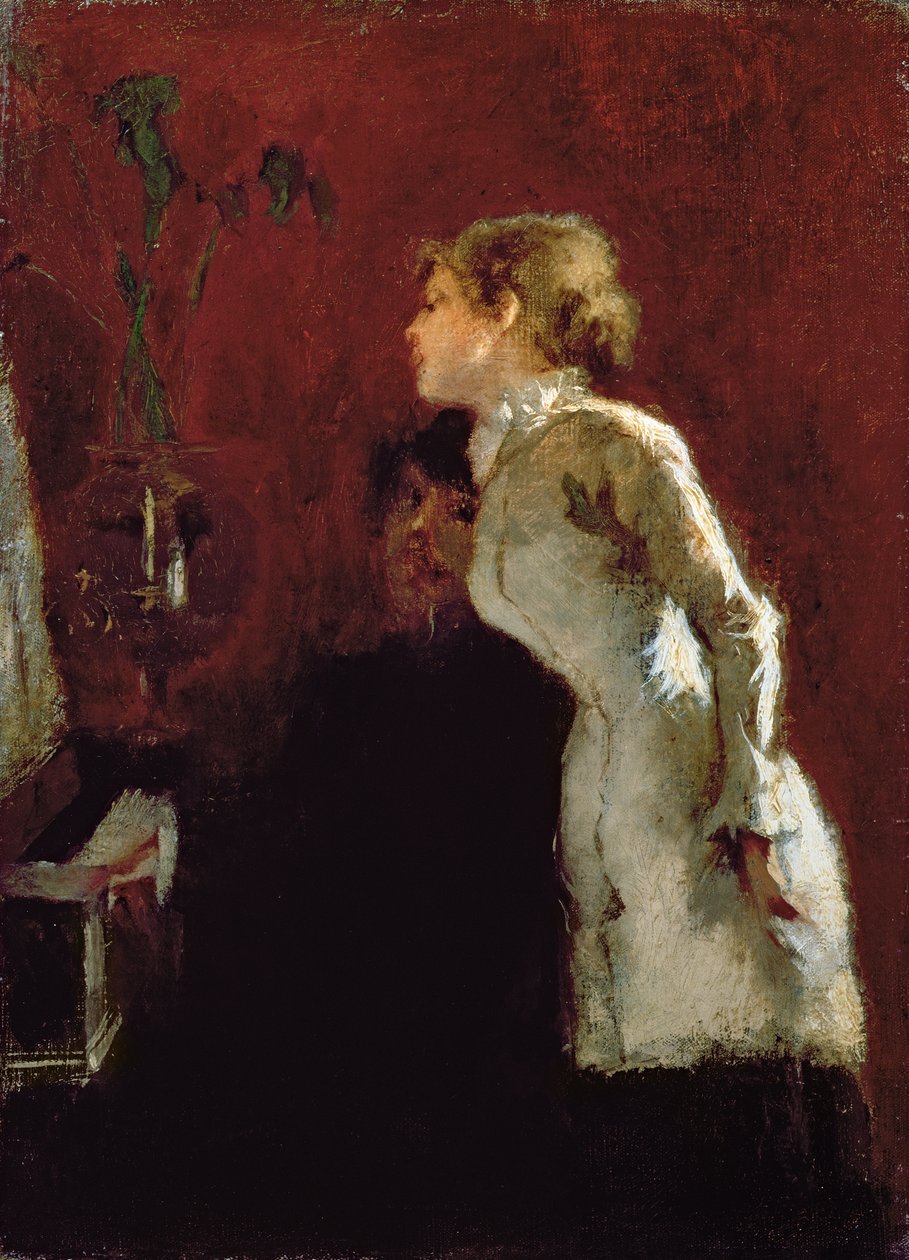 Pianolektionen av Jean Louis Forain