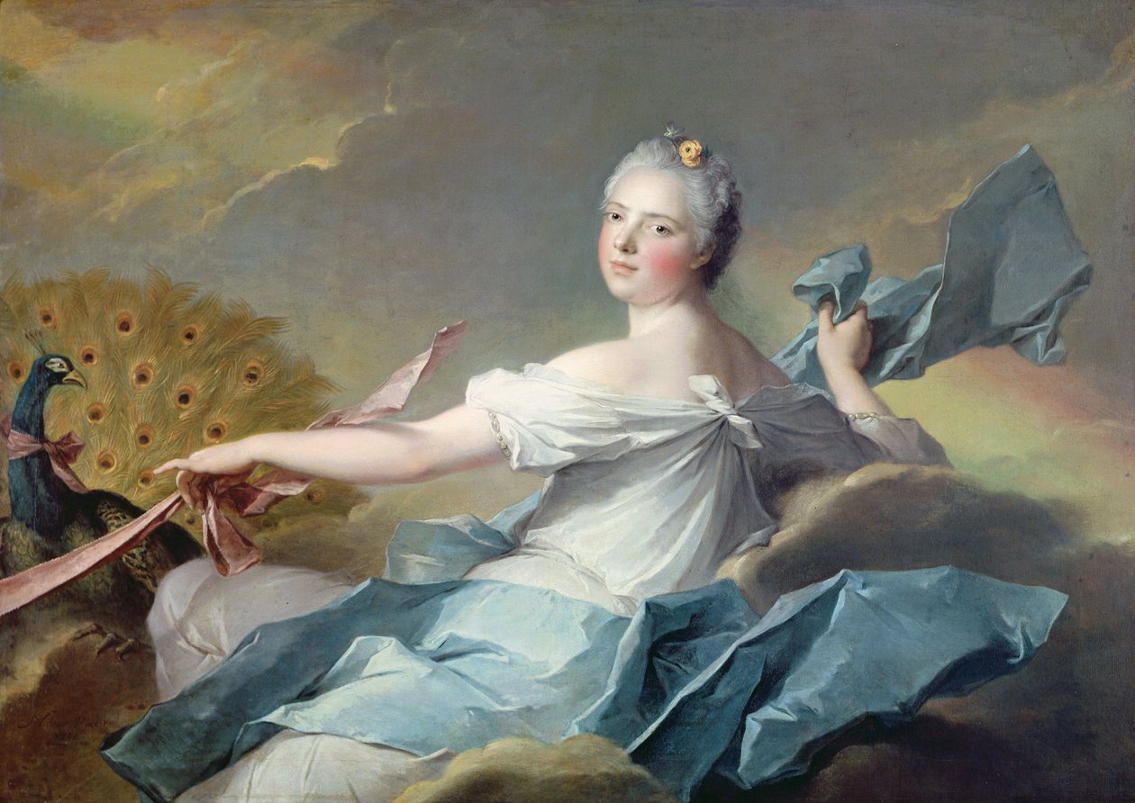 Adelaide de France, som luftelement, 1750-1 av Jean Marc Nattier