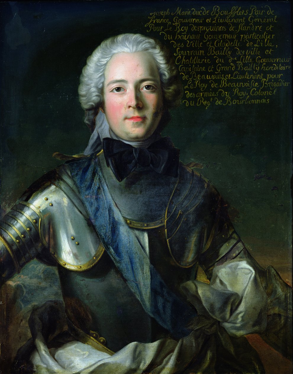 Joseph-Marie (1706-47) hertig av Boufflers av Jean Marc Nattier