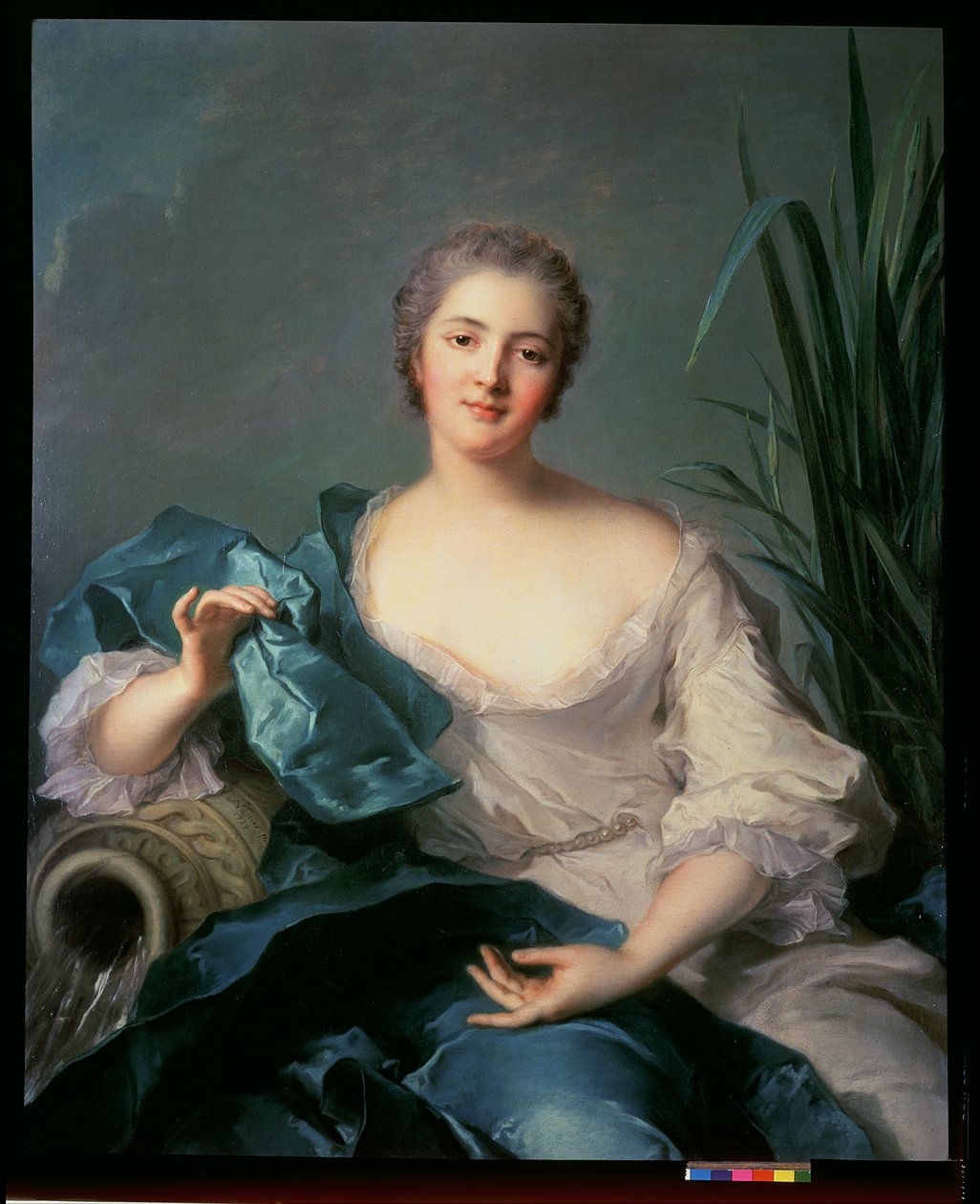 Madame Marie-Henriette Berthelot de Pleneuf av Jean Marc Nattier