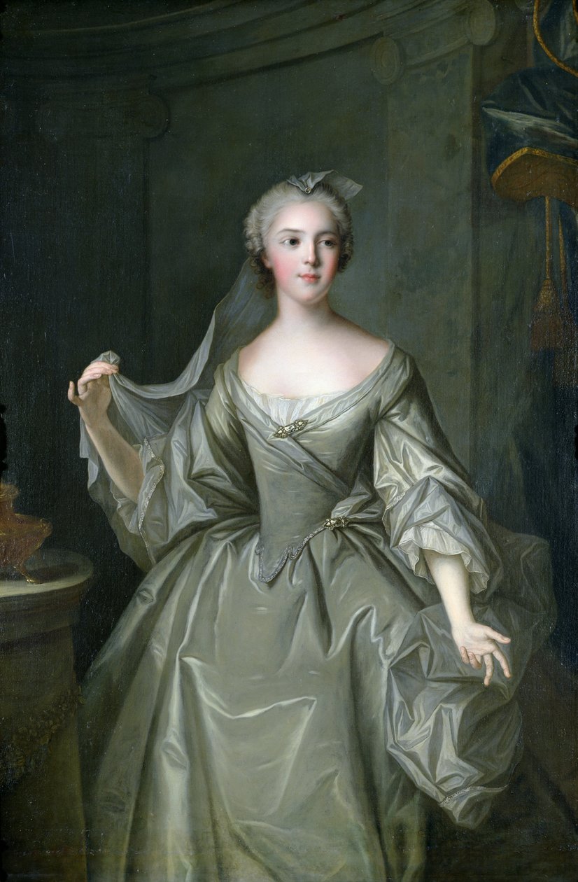 Madame Sophie de France (1734-82) som en vestalisk jungfru av Jean Marc Nattier