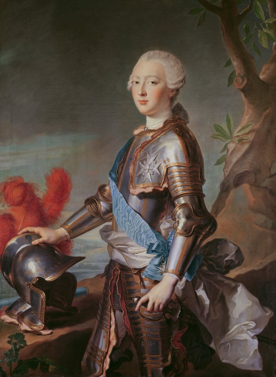 Porträtt av Louis-Joseph de Bourbon, 1794 av Jean Marc Nattier