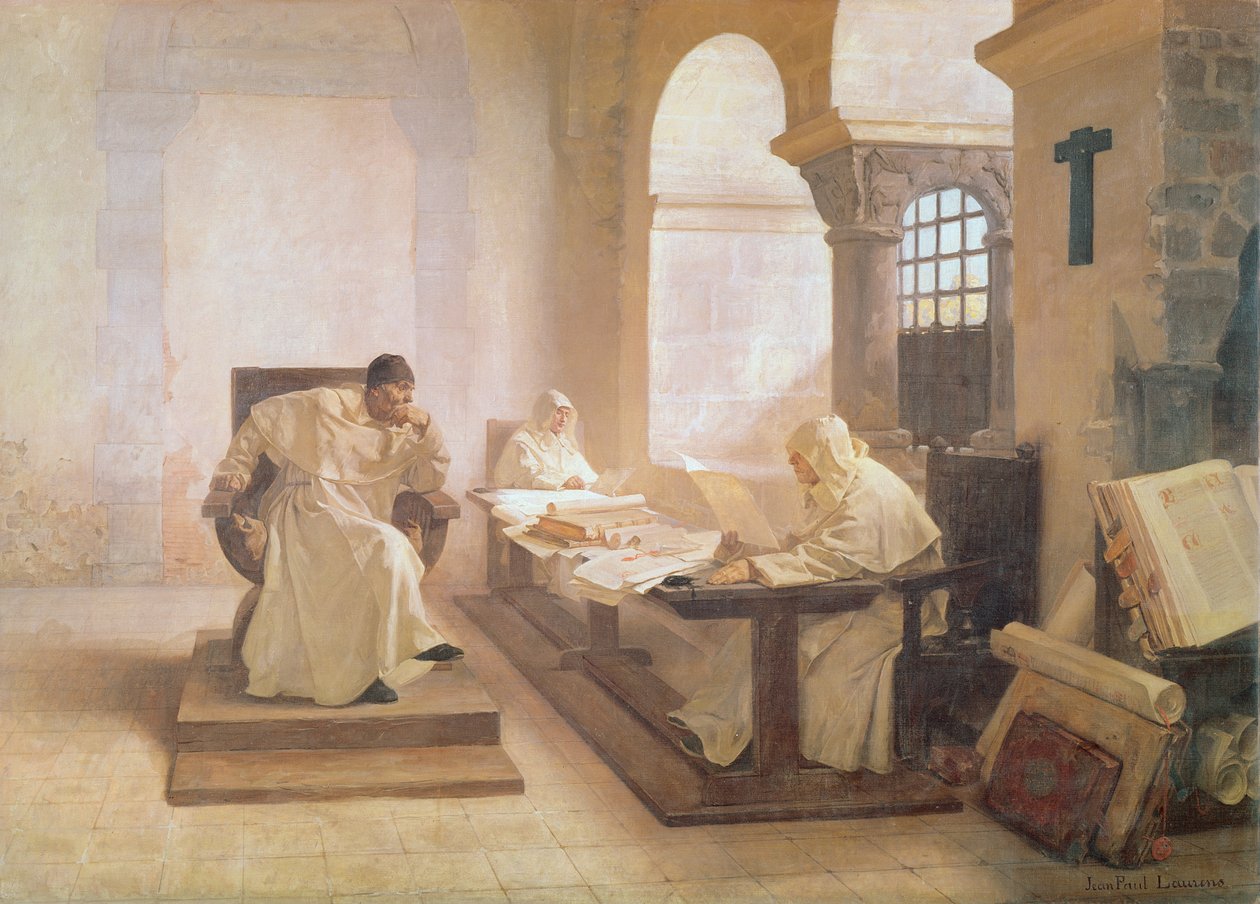 Männen i det heliga ämbetet (se även 166365) av Jean Paul Laurens