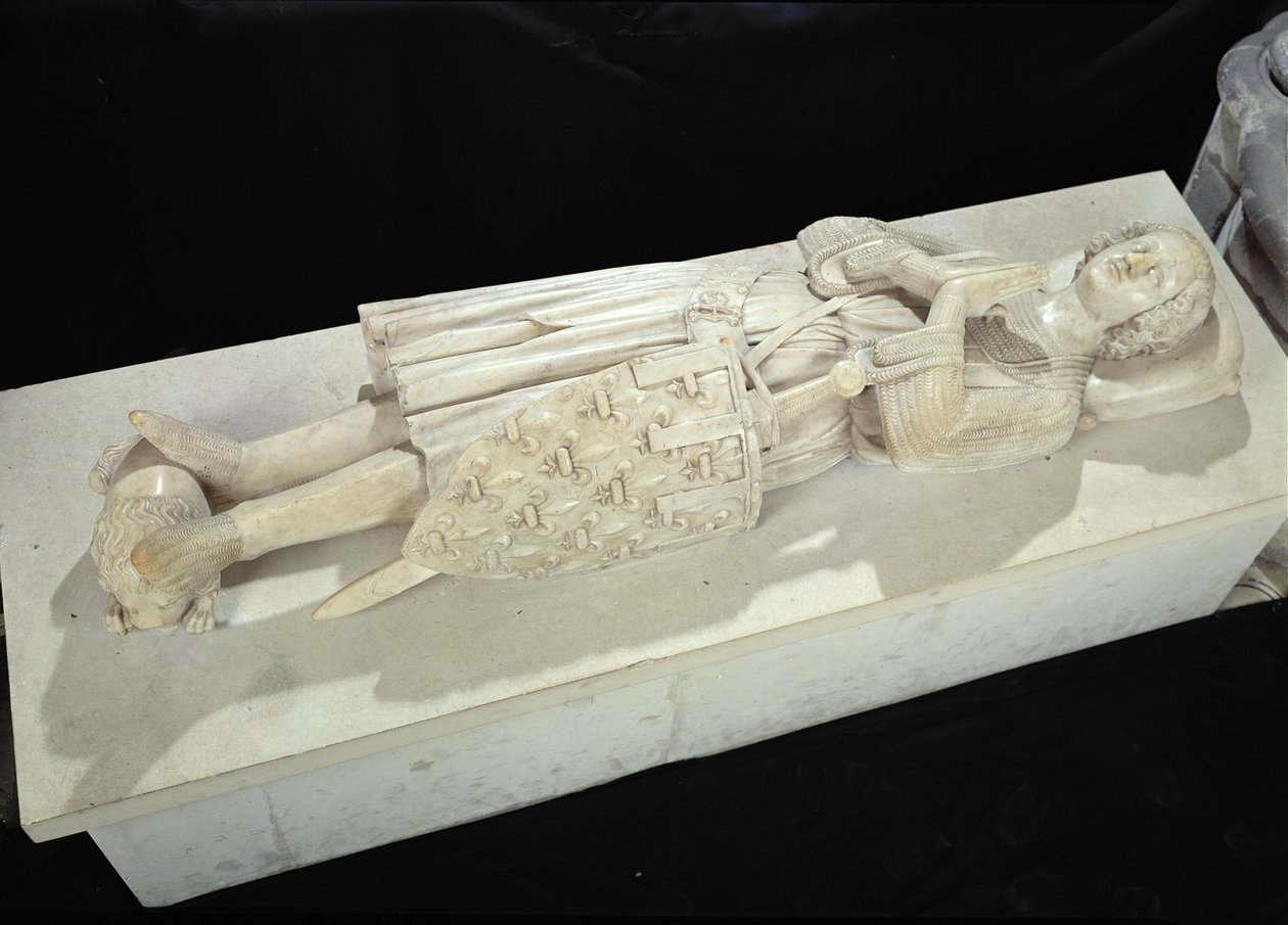 Bild av Robert II (1250-1302) greve av Artois, 1317 av Jean Pepin