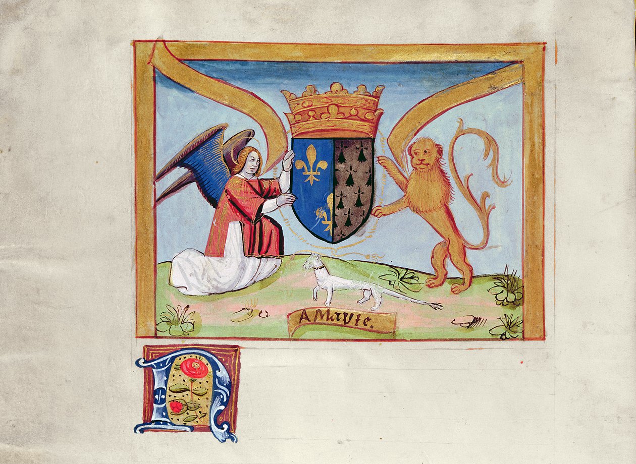 Annas vapensköld av Bretagne (1477-1514) 1515 av Jean Perreal