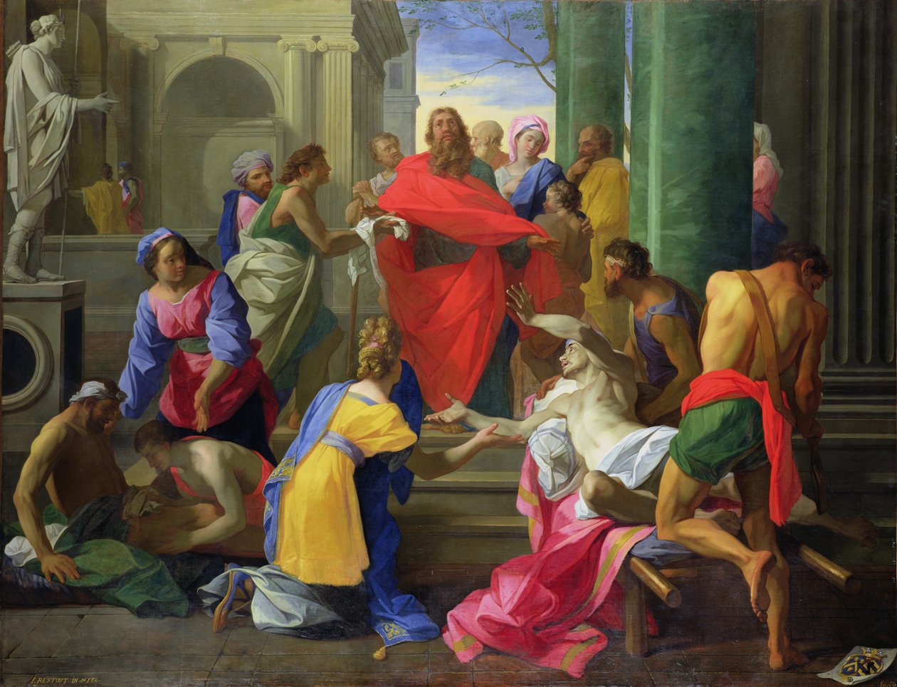 Paulus mirakel i Efesos, 1693 av Jean Bernard Restout