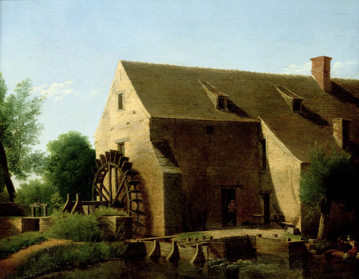 En kvarn, 1800-06 av Jean Victor Bertin