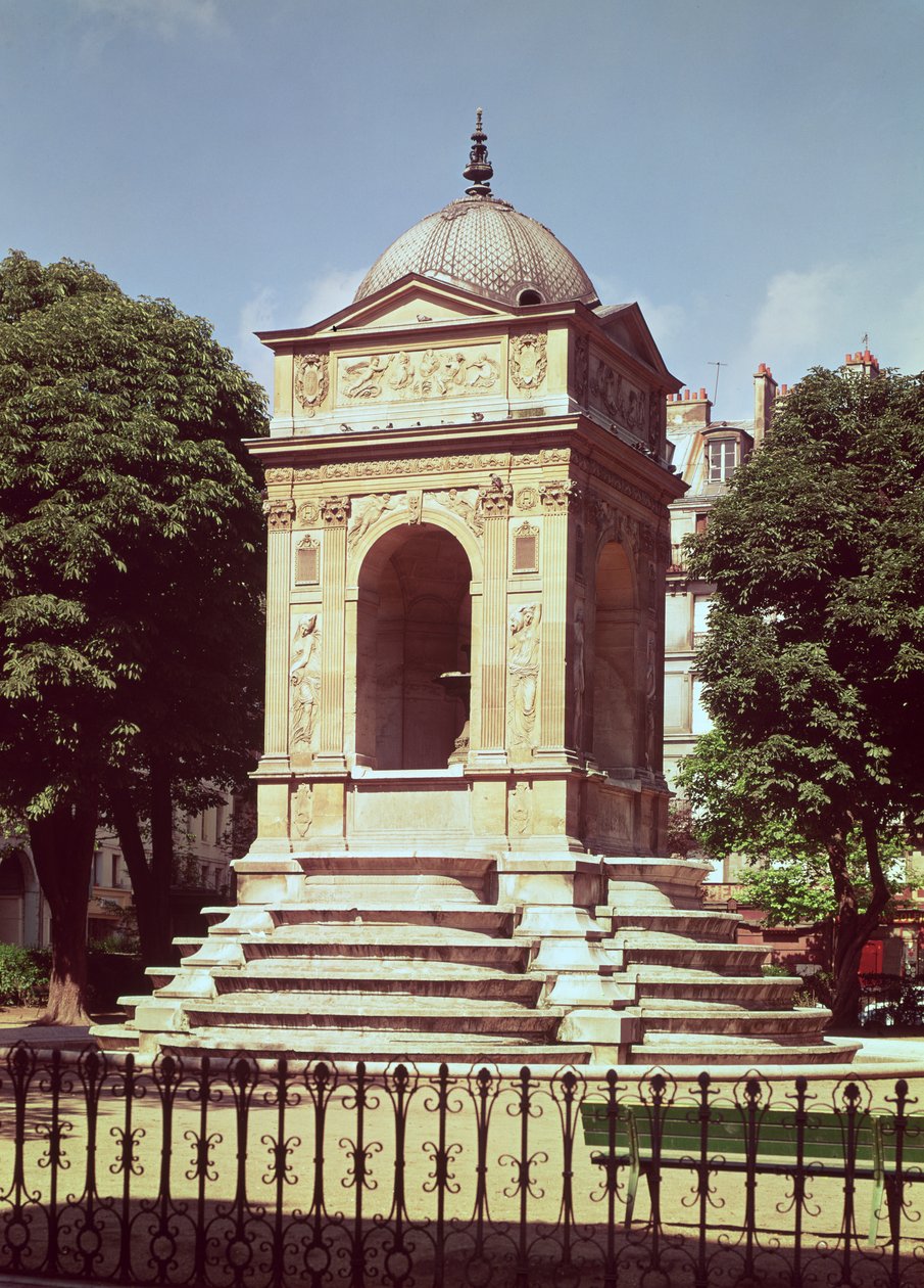 The Fountain of the Innocents, c.1550 av Jean Goujon