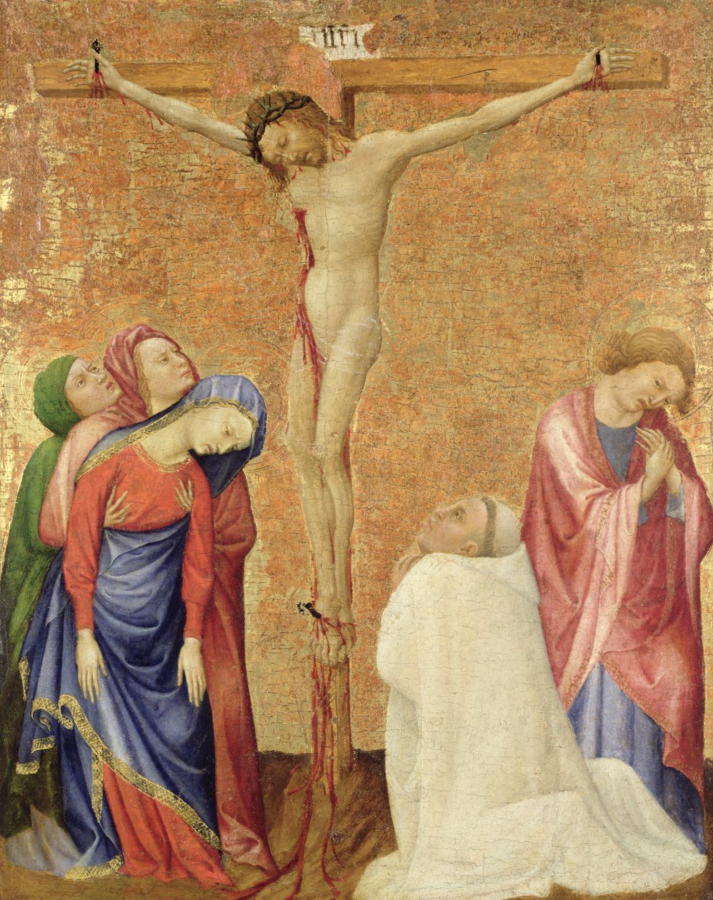 Golgata med en kartusisk munk, 1389-95 av Jean de Beaumetz