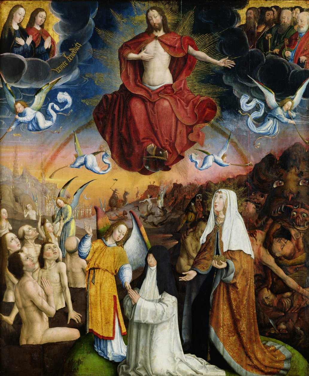Den sista domen av Jean the Elder Bellegambe