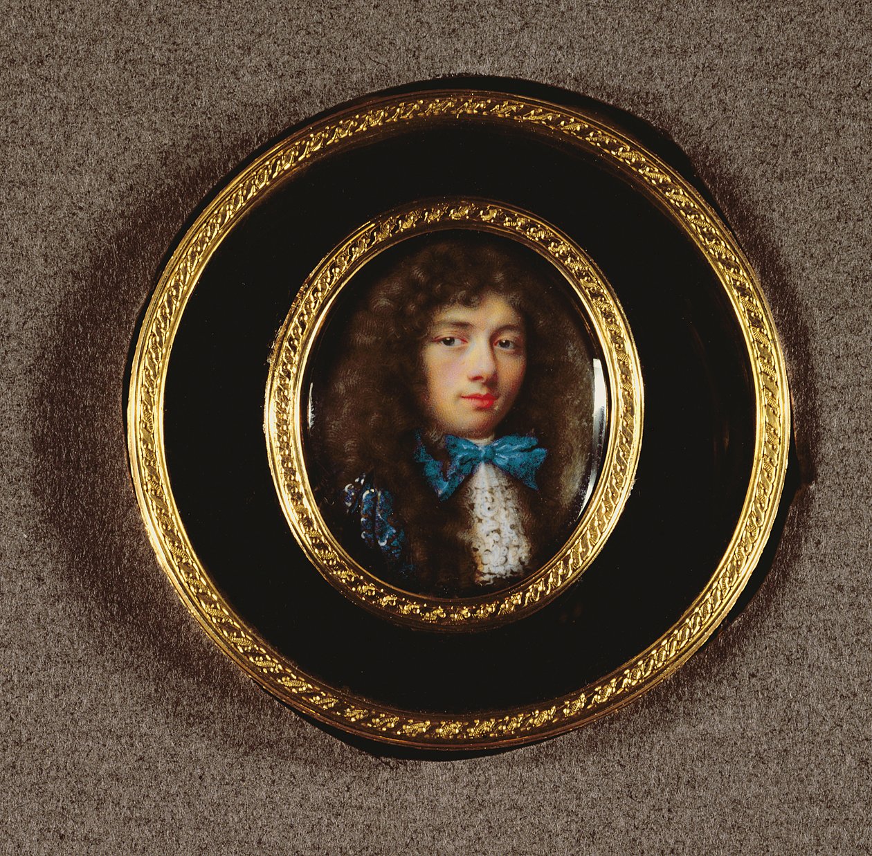 Självporträtt (wc på veläng) av Jean the Elder Petitot