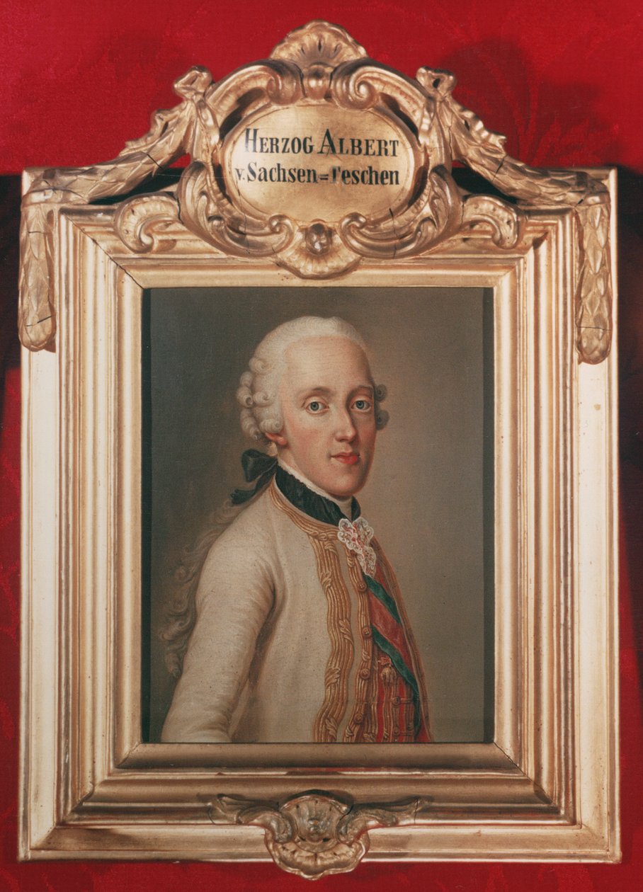 Hertig Albert av Sachsen-Teschen, 1762 av Jean Étienne Liotard