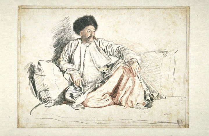 Portrait de Mr Levett  av Jean Étienne Liotard