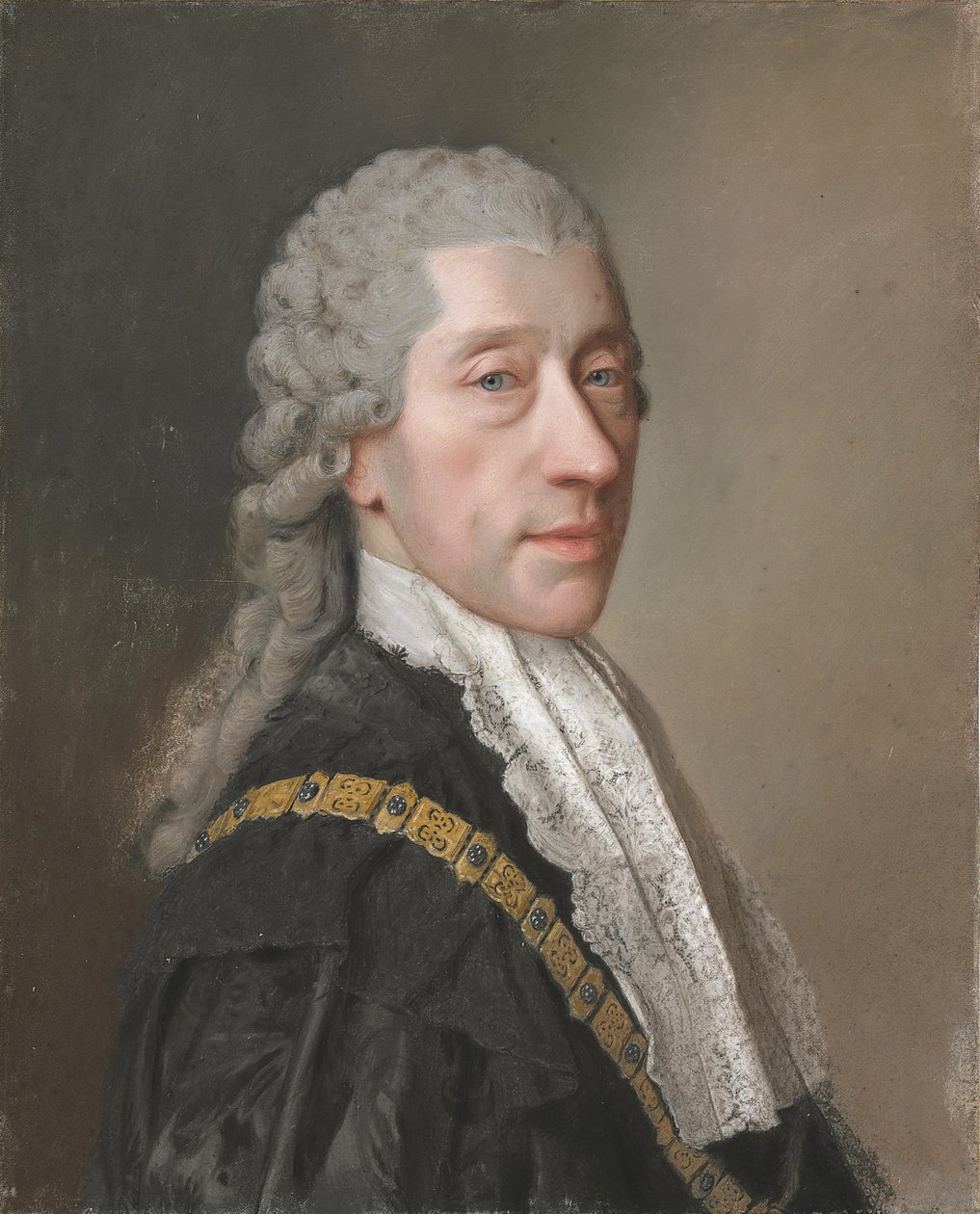 Portrait des Grafen Wenzel Anton Graf Kaunitz av Jean Étienne Liotard