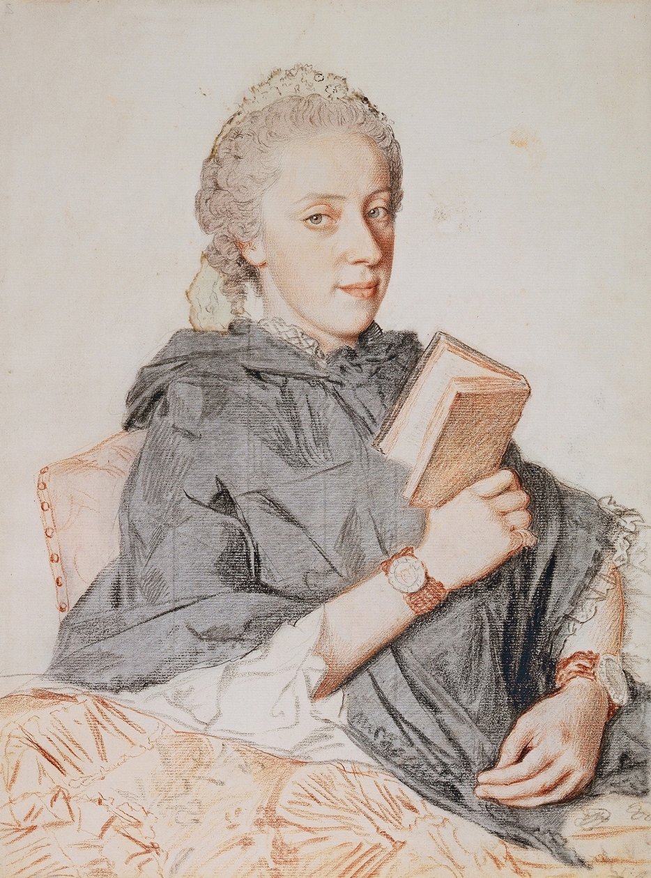 Portrait of Archduchess Maria Anna of Austria  av Jean Étienne Liotard