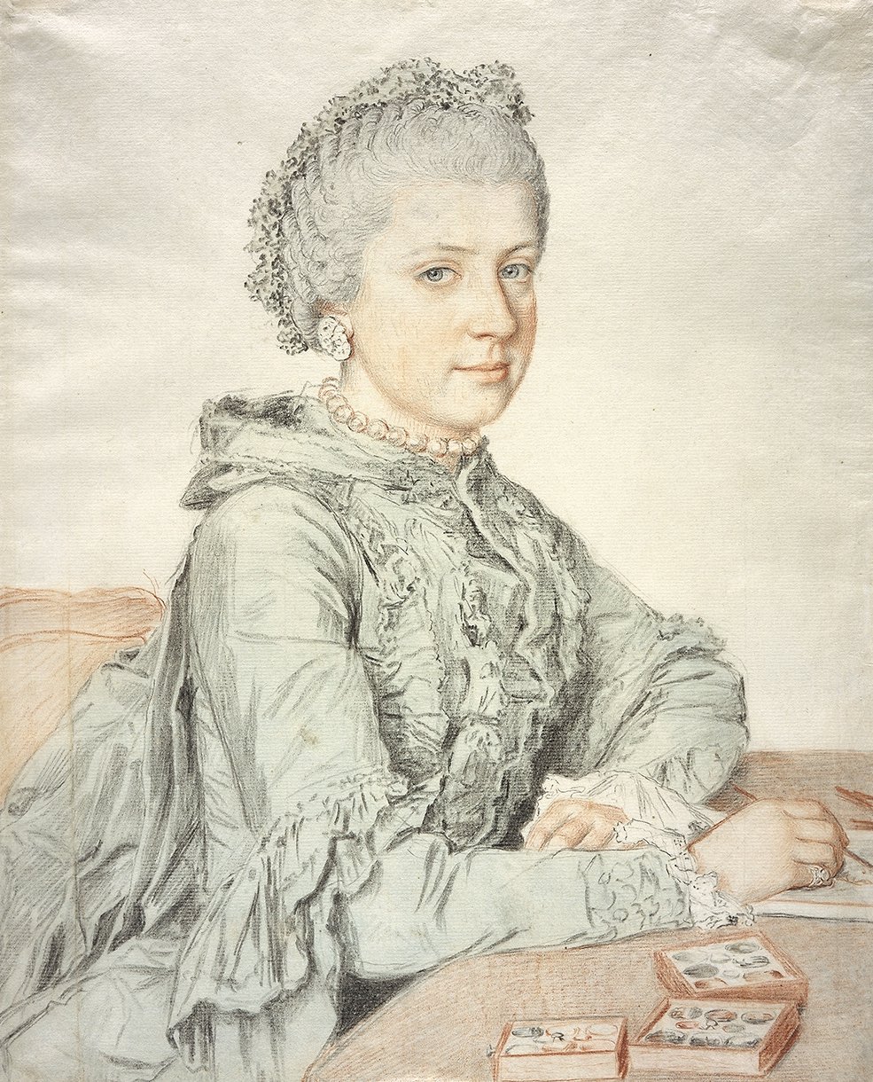 Portrait of Archduchess Maria Christina of Austria  av Jean Étienne Liotard