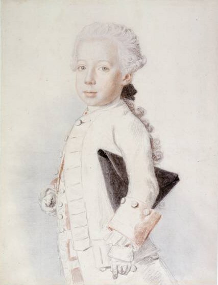 Portrait of Archduke Maximilian Francis of Austria  av Jean Étienne Liotard