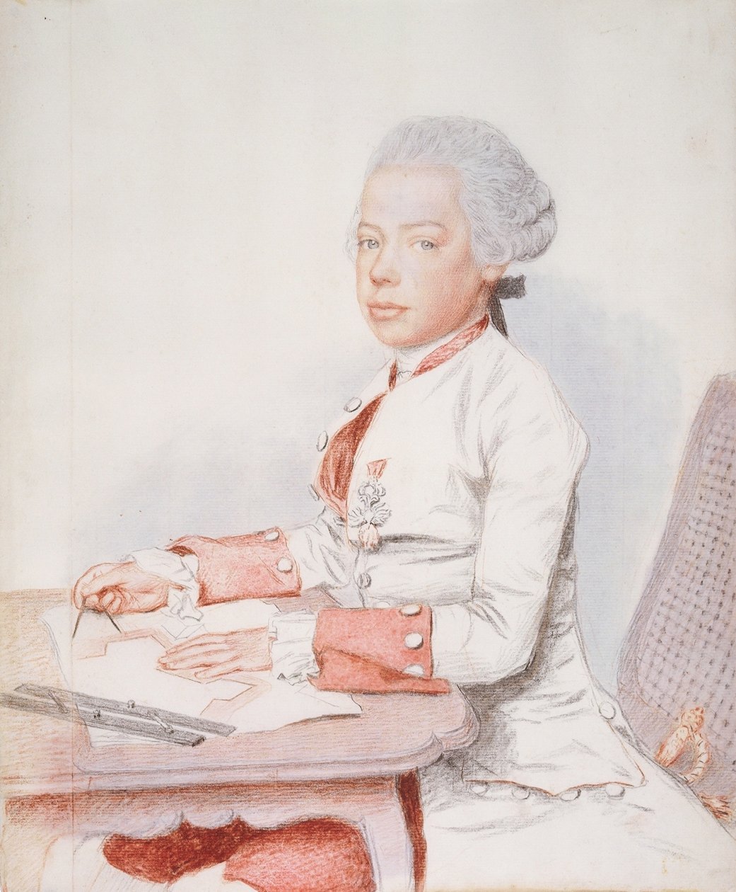 Portrait of Archduke Peter Leopold of Austria  av Jean Étienne Liotard