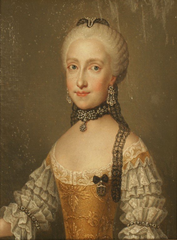 Portrait of Maria Luisa of Spain  av Jean Étienne Liotard
