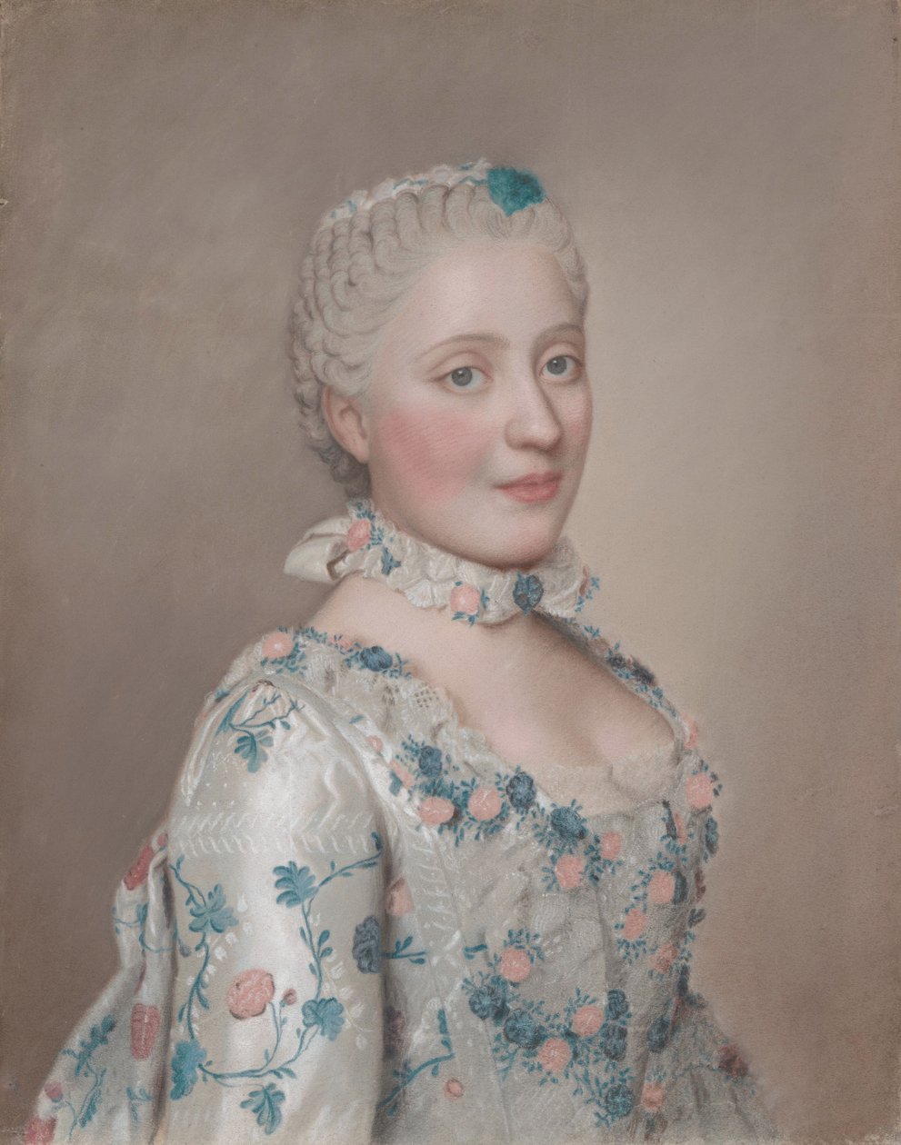 Portret van Marie Josèphe van Saksen av Jean Étienne Liotard