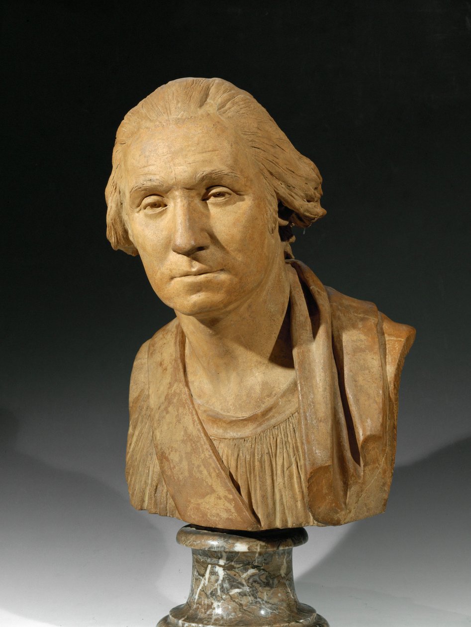 George Washington, Förenta staternas första president... av Jean-Antoine Houdon