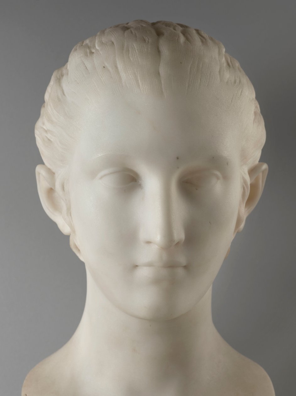 En bondkvinna från Frascati av Jean-Antoine Houdon