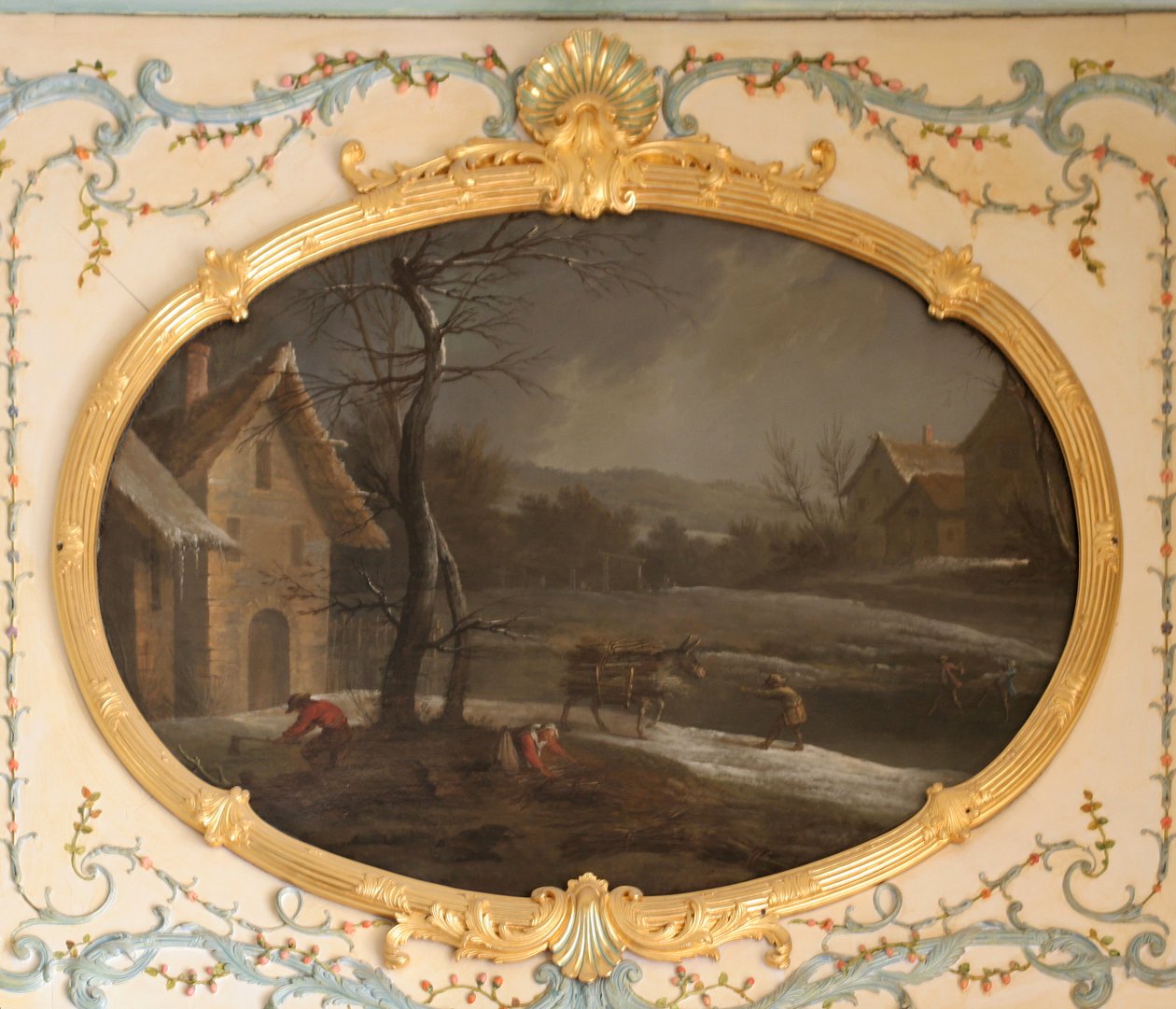 Hiver ou Le Fagotage av Jean Baptiste Oudry