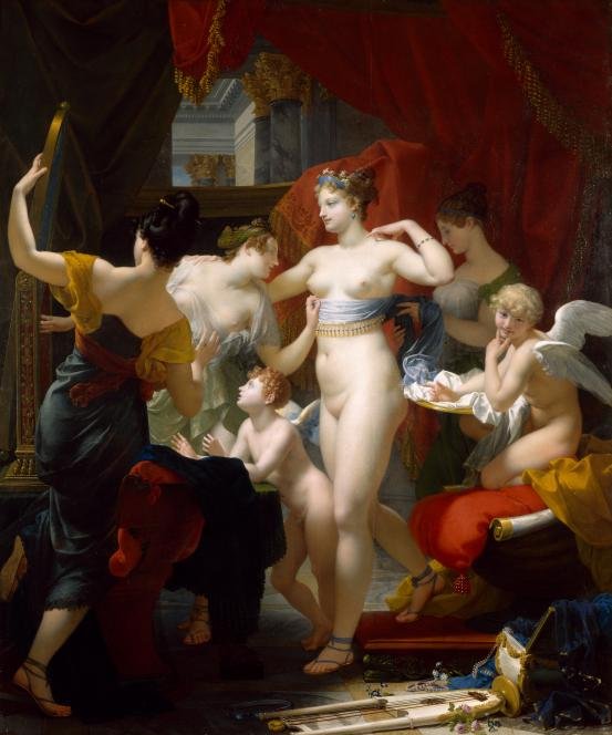 The Toilet of Venus av Jean Baptiste Regnault