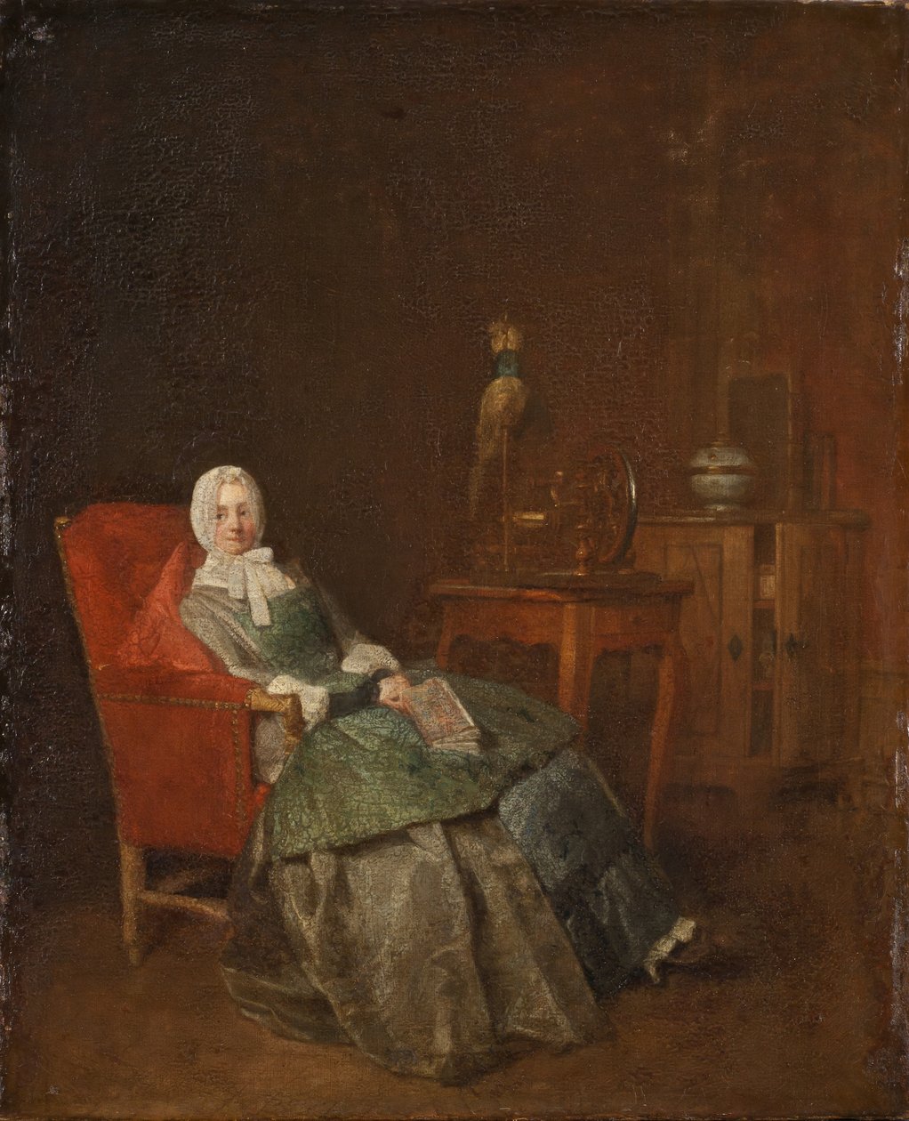 Inhemska nöjen av Jean Baptiste Simeon Chardin