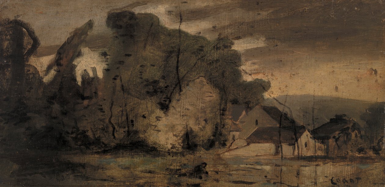 Landskap av Jean-Baptiste-Camille Corot