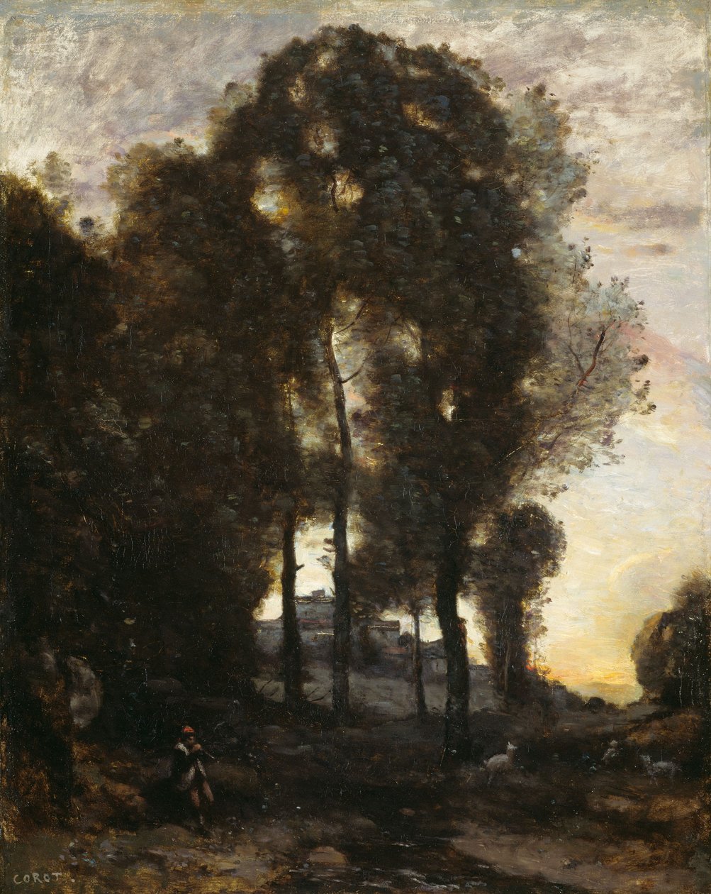 Souvenir från Italien av Jean-Baptiste-Camille Corot