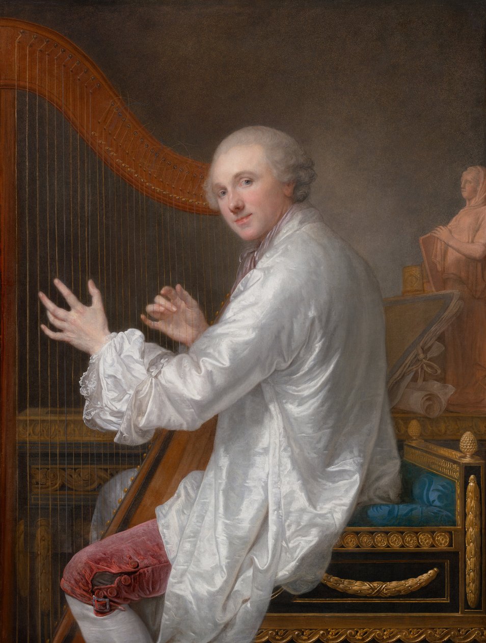 Ange Laurent från La Live de Jully av Jean-Baptiste Greuze