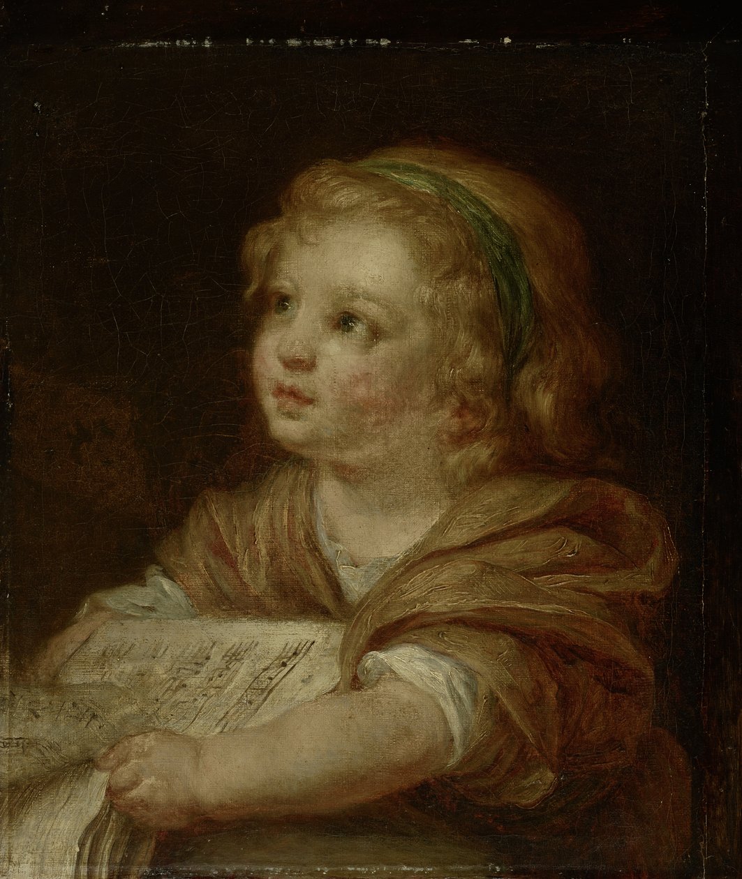 Flicka med notbok av Jean-Baptiste Greuze