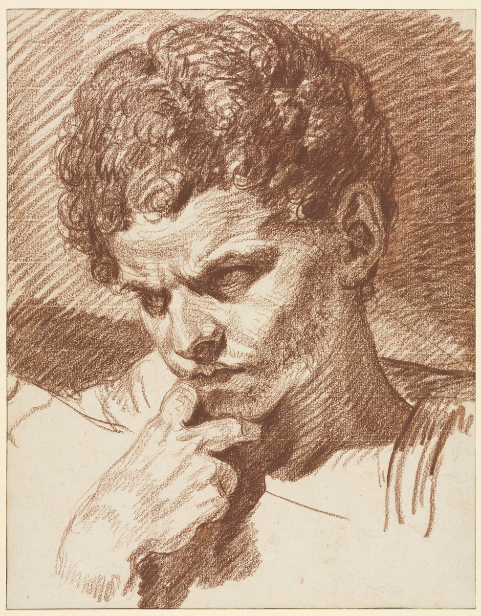 Chef för Caracalla av Jean-Baptiste Greuze