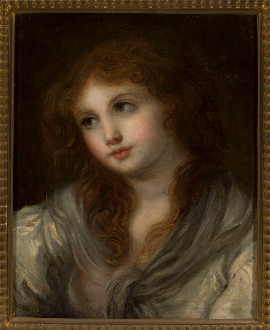 Byst av en liten flicka av Jean-Baptiste Greuze