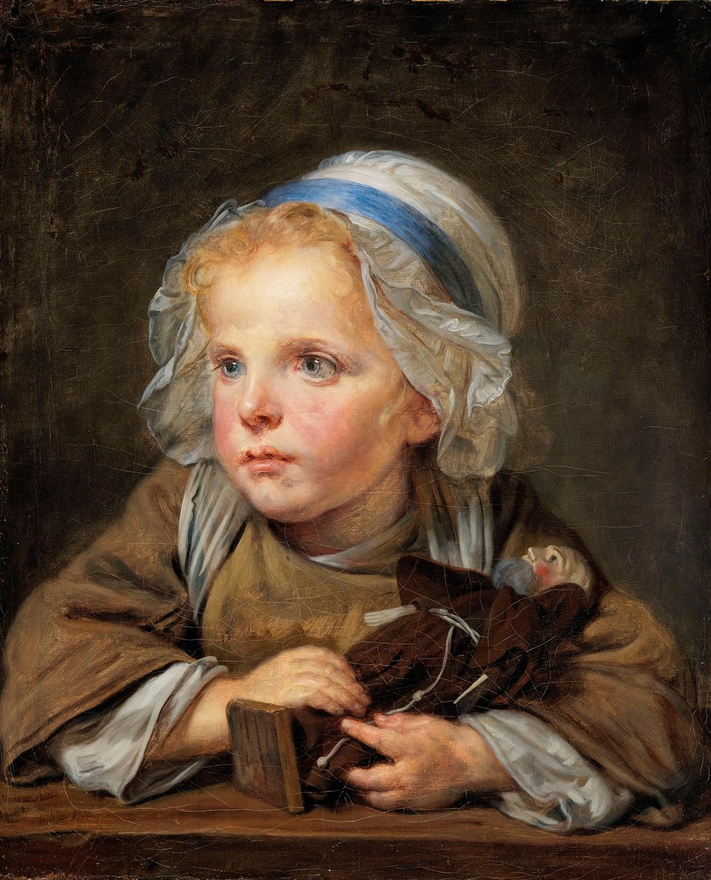Kapucindockan av Jean-Baptiste Greuze