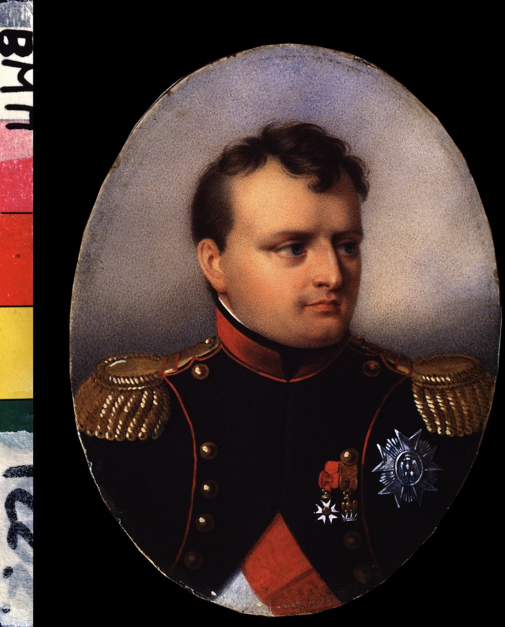""Porträtt av kejsar Napoleon I Bonaparte (1769-1821)"" Akvarell och gouachemålning av Jean Baptiste Isabey (1767-1855) Tidiga 1800-talets institut för rysk litteratur IRLI (Pushkin-huset), Sankt Petersburg av Jean Baptiste Isabey
