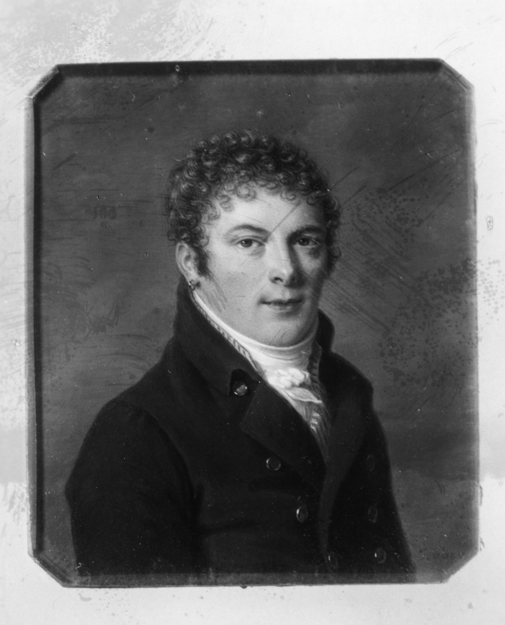 Porträtt av en man av Jean-Baptiste Isabey