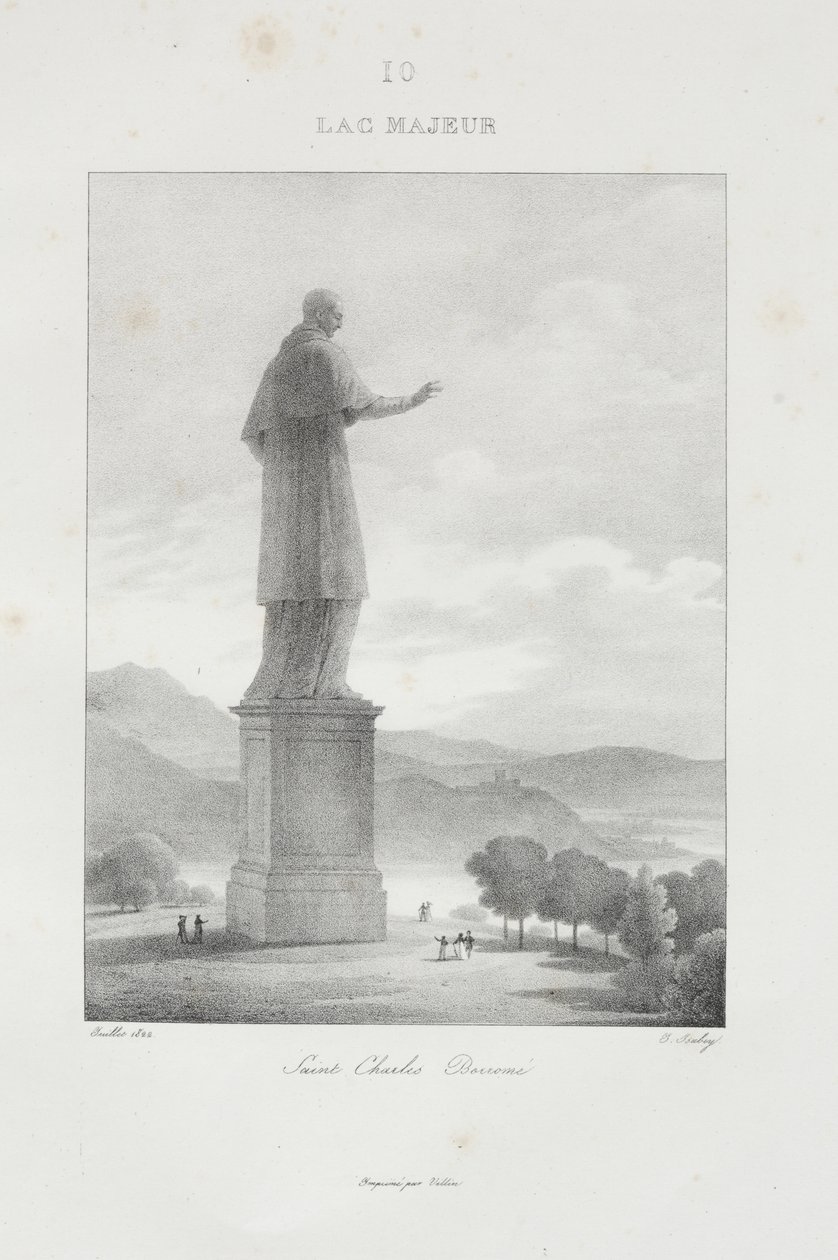 Resa till Italien 1822 av Jean-Baptiste Isabey