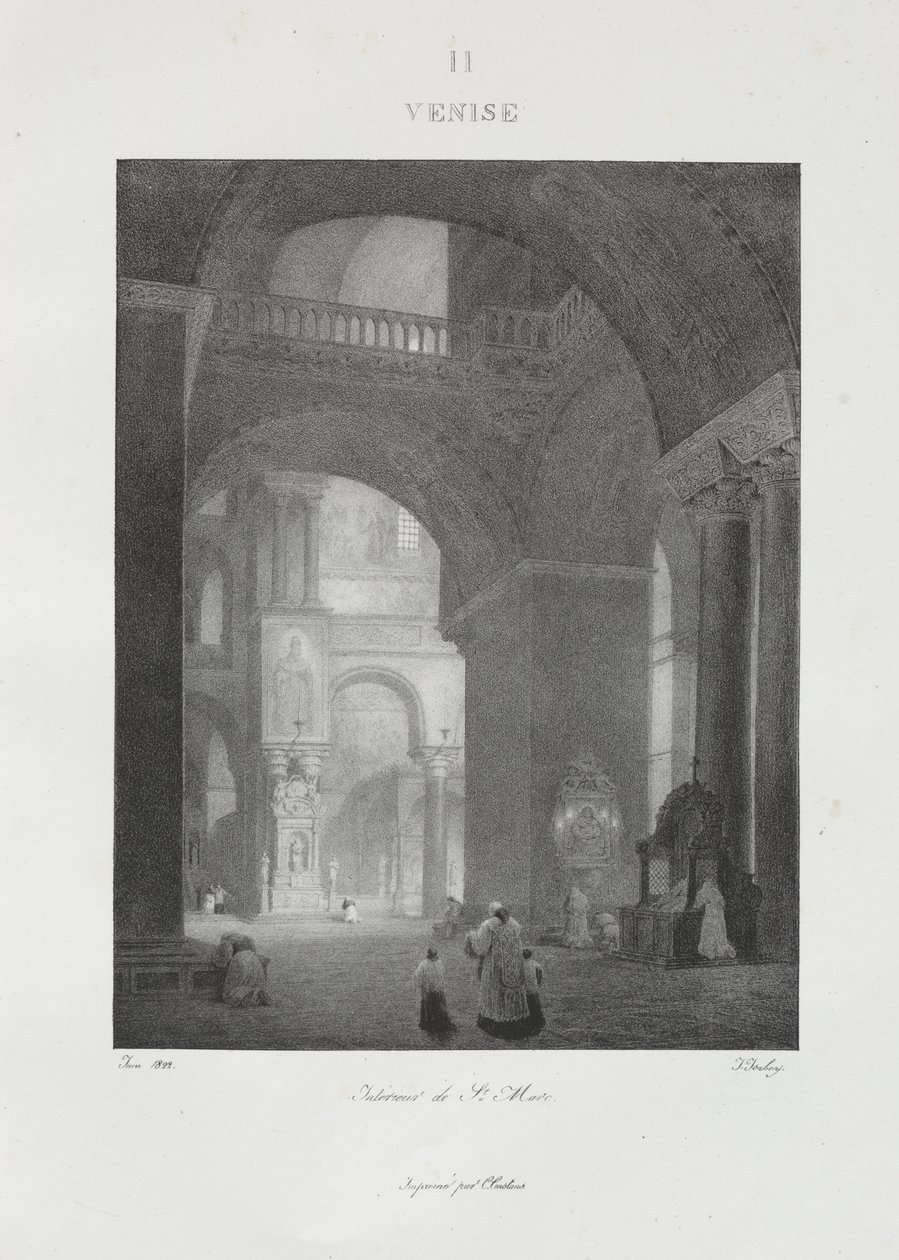 Resa till Italien 1822 av Jean-Baptiste Isabey