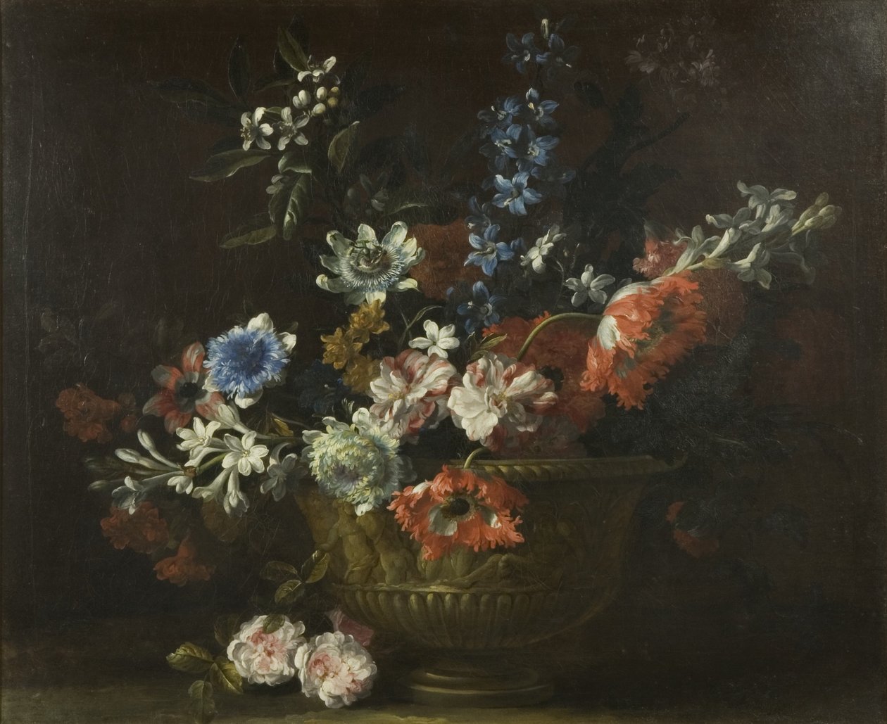 Flower Piece, ca 1690 (olja på duk) av Jean Baptiste Monnoyer