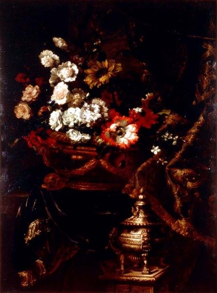 Stilleben av blommor av Jean Baptiste Monnoyer