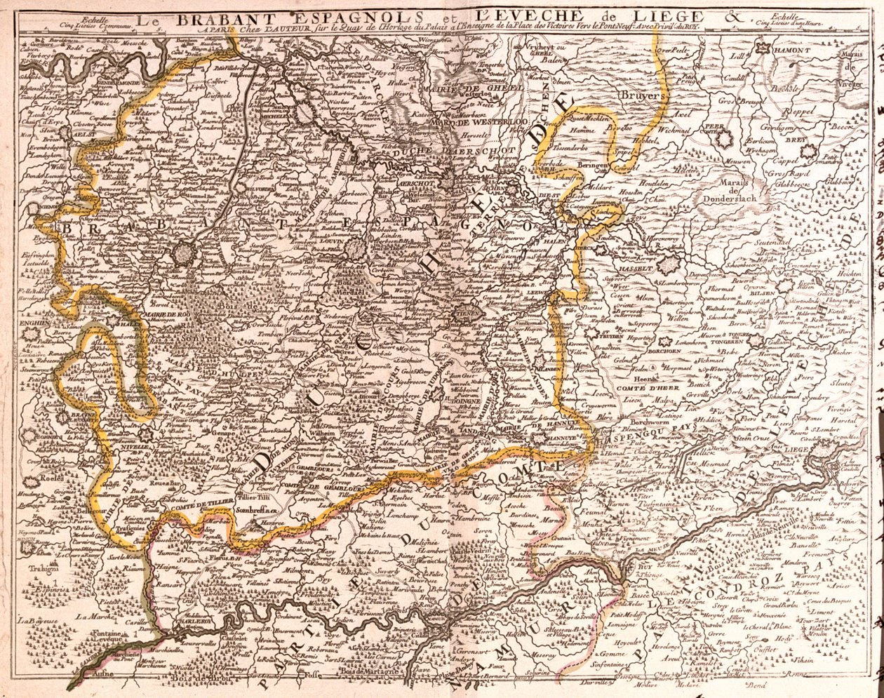 , Belgien av Jean Baptiste Nolin