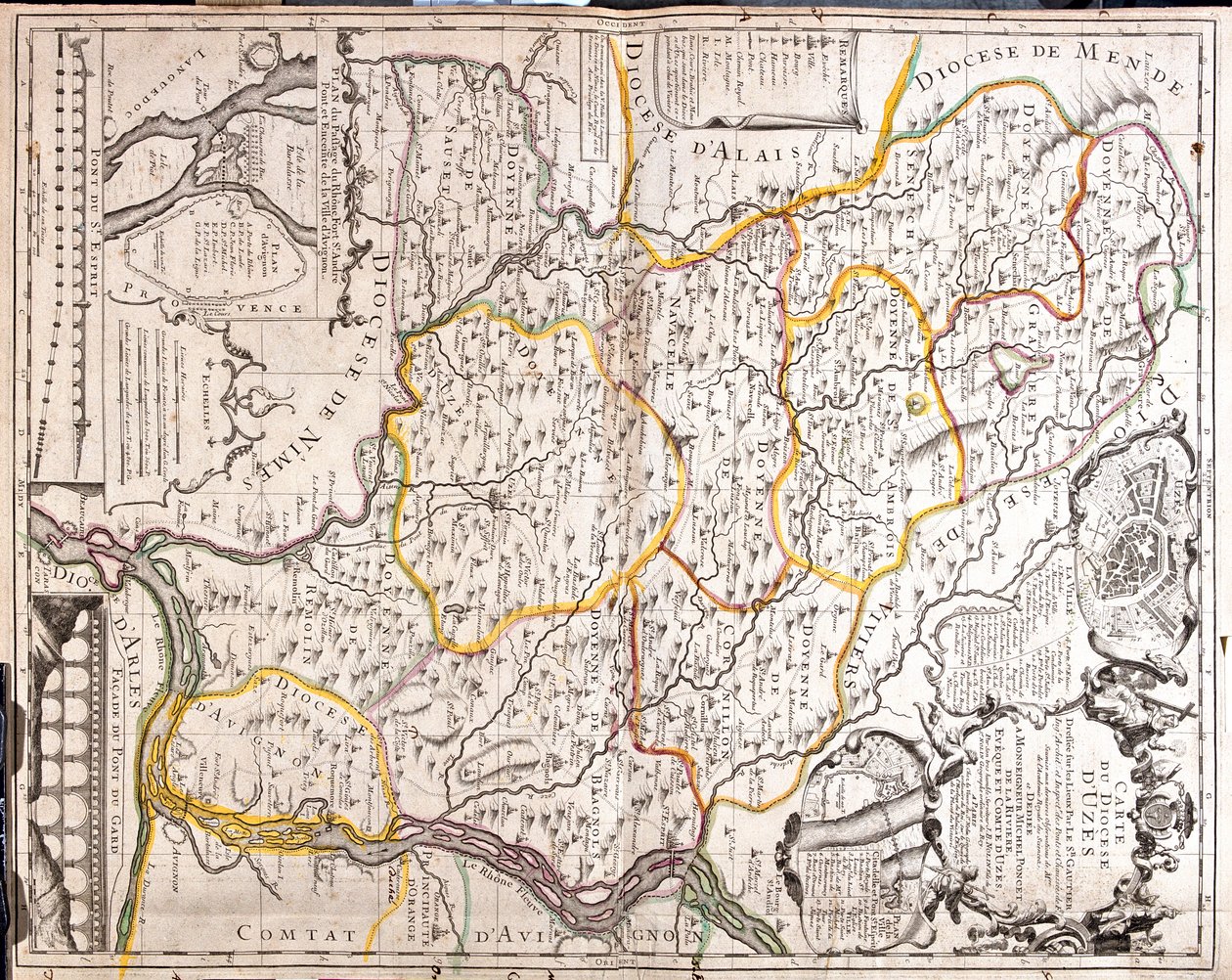 Languedoc-Roussillon, Frankrike av Jean Baptiste Nolin