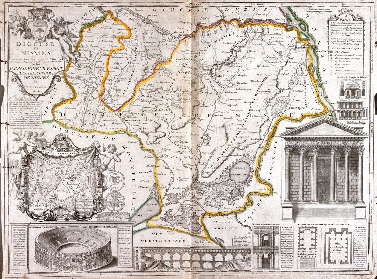 Languedoc-Roussillon, Frankrike av Jean Baptiste Nolin